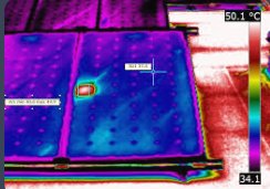 Flachdach Thermografie